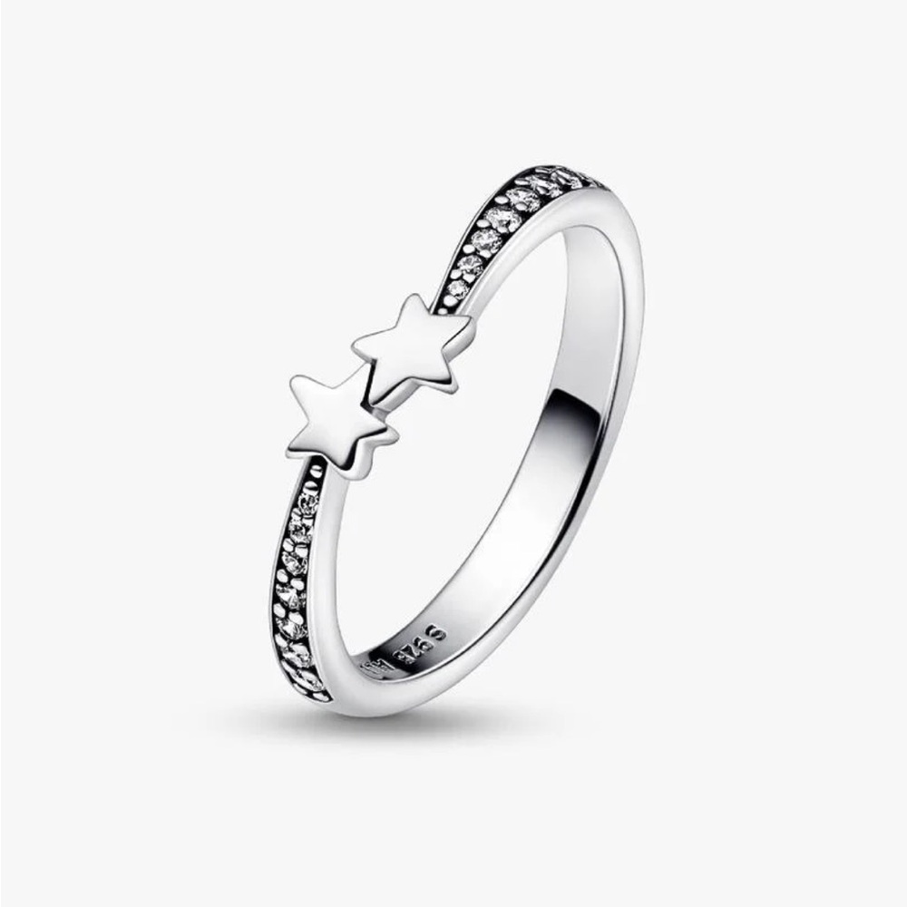 Pandora sterling silver Stars Ring size 4.5